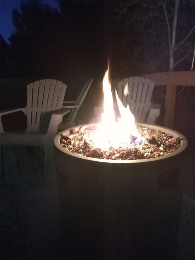 20563 S M32, Hillman, MI 49746 - exterior view of a fire pit