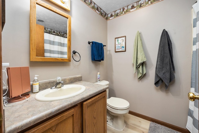 11758 Woodview Trl, Gaylord, MI 49735 - full bath with vanity and toilet
