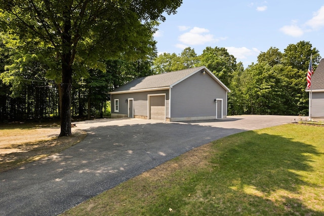 11758 Woodview Trl, Gaylord, MI 49735 - view of detached garage