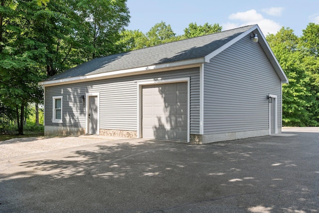 11758 Woodview Trl, Gaylord, MI 49735 - view of detached garage