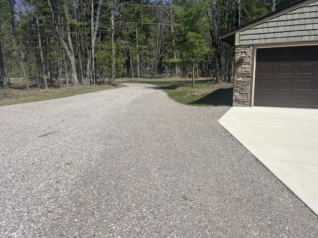 6475 W Legner Trl, Grayling, MI 49738 - view of street with a view of trees