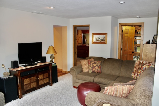 6475 W Legner Trl, Grayling, MI 49738 - view of carpeted living area