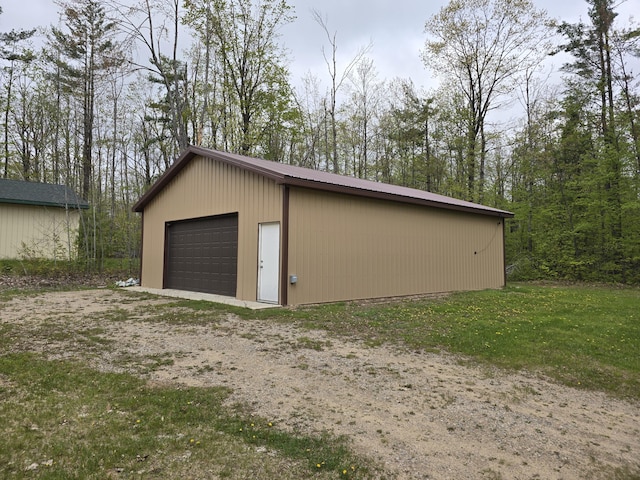 7912 Millecoquin Trl, Gaylord, MI 49735 - view of detached garage