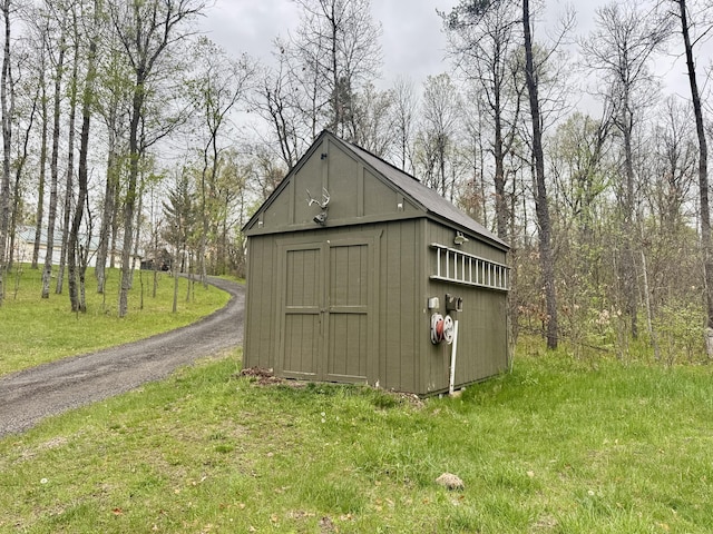 870 Dalton Dr, Rose City, MI 48654 - view of shed