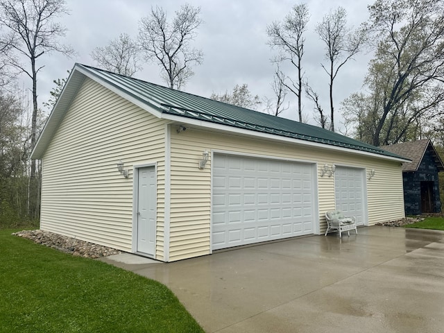 870 Dalton Dr, Rose City, MI 48654 - view of detached garage