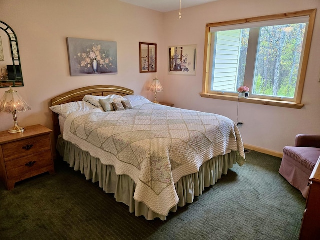 870 Dalton Dr, Rose City, MI 48654 - bedroom featuring carpet and baseboards