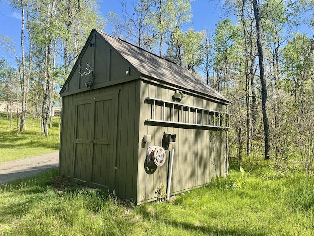 870 Dalton Dr, Rose City, MI 48654 - view of shed