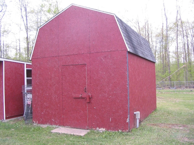 5198 Troopers Trl, Frederic, MI 49733 - view of barn