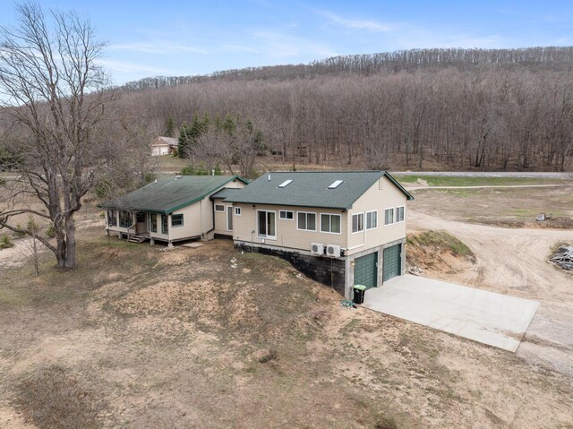 2286 Maxwell Rd, Petoskey, MI 49770 - view from above of property featuring a heavily wooded area