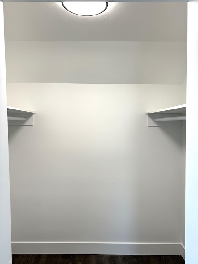1033 S First Ave, Alpena, MI 49707 - spacious closet with dark wood-style flooring