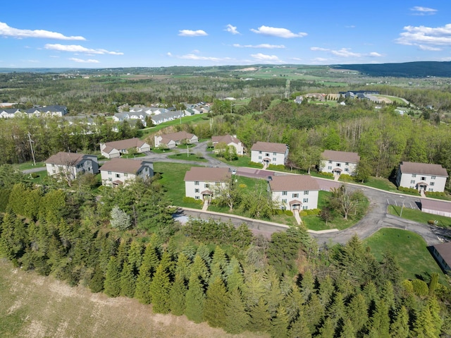2067 Woods Ln, Petoskey, MI 49770 - aerial view of property and surrounding area featuring a forest and nearby suburban area