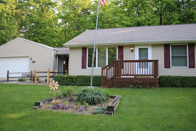 2426 W Park Rd, Mio, MI 48647 - ranch-style home with roof with shingles