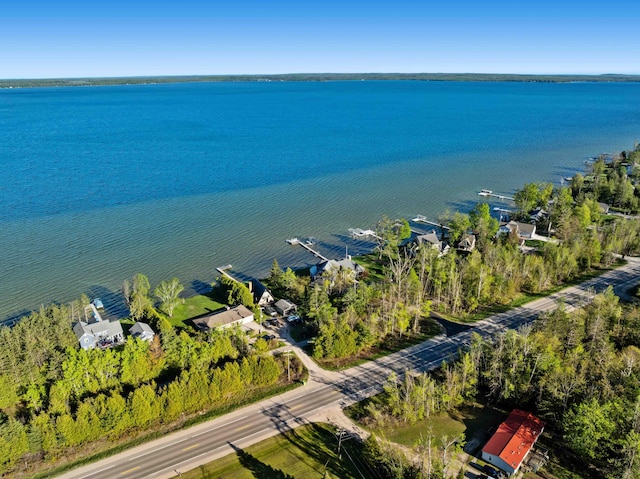 6620 N Straits Hwy, Cheboygan, MI 49721 - bird's eye view of a nearby body of water