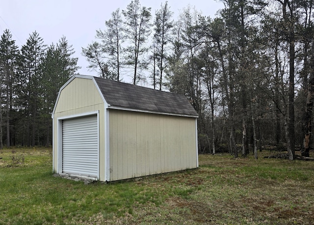 5844 Keipinger Trl, Grayling, MI 49738 - view of outdoor structure with an outbuilding