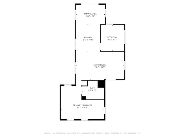 10117 M-18, Gladwin, MI 48624 - floor plan / room layout