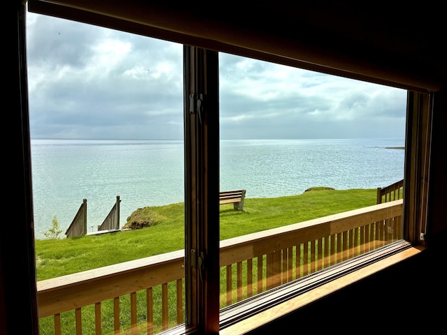2215 N Partridge Point Rd, Alpena, MI 49707 - water view