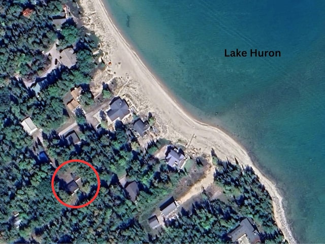 19204 Marlin Ln, Ocqueoc, MI 49759 - view of property location
