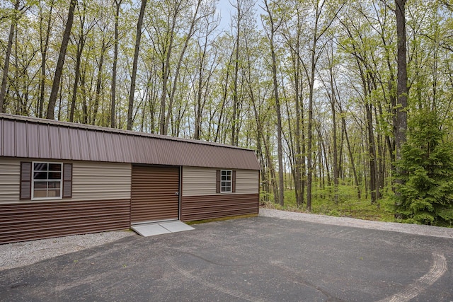 215 Garfield Blvd, Roscommon, MI 48653 - view of garage