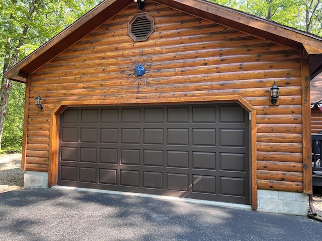 215 Garfield Blvd, Roscommon, MI 48653 - view of garage