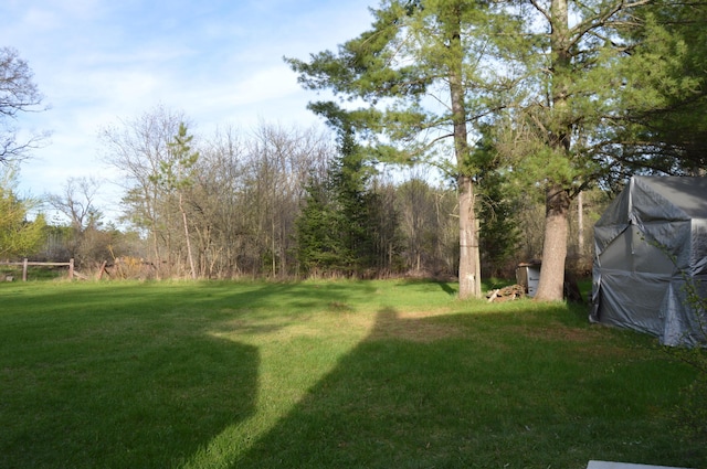 4163 Hanson Rd, Lewiston, MI 49756 - view of green lawn
