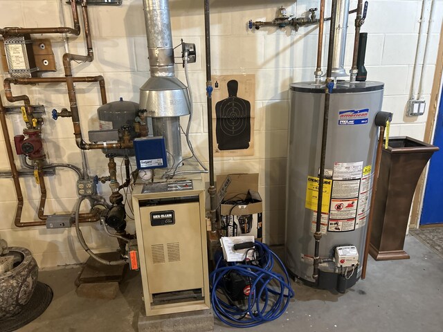 676 N Poor Farm Rd, Harrisville, MI 48740 - utilities with water heater