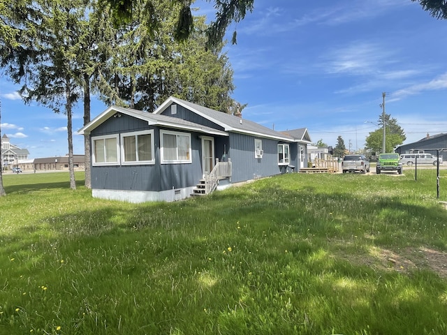 120 S Indiana Ave, Gaylord, MI 49735 - rear view of property featuring crawl space