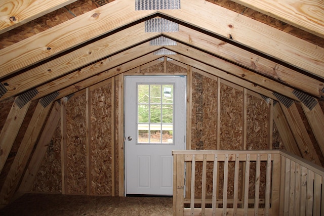 186 S Gerber Rd, Mio, MI 48647 - view of attic