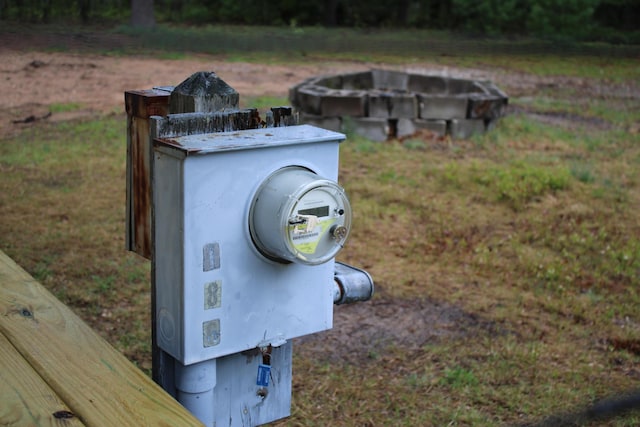 186 S Gerber Rd, Mio, MI 48647 - exterior view of electric meter