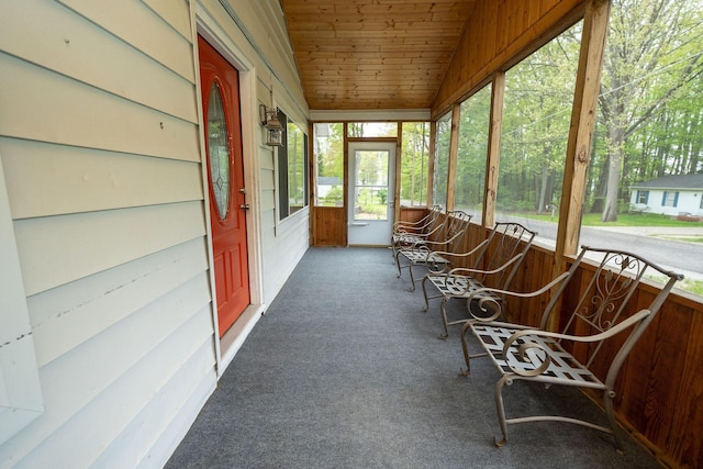 206 Harvey Ave, Houghton Lake, MI 48629 - view of sunroom / solarium