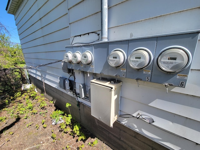615 W Lake St, Alpena, MI 49707 - exterior view of electric meter
