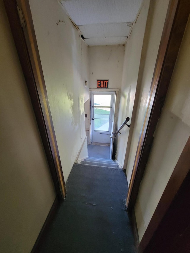 615 W Lake St, Alpena, MI 49707 - hallway featuring a towering ceiling