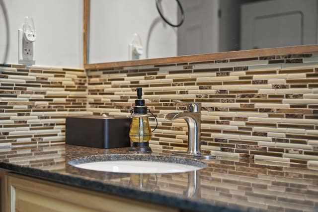 7028 Merrio Rd, Grayling, MI 49738 - detailed view of backsplash and a sink