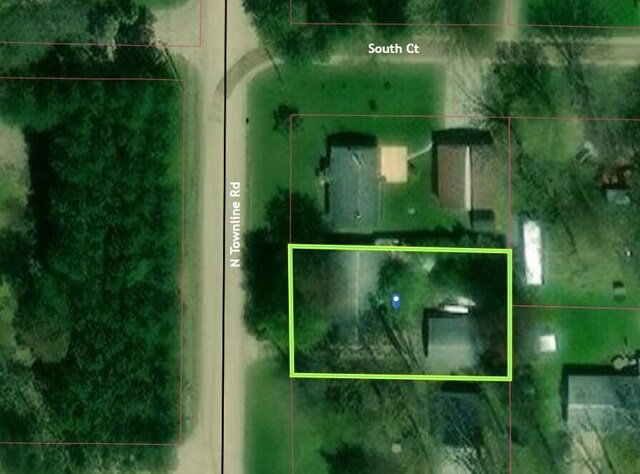 8778 N Townline Rd, Roscommon, MI 48653 - map of property location