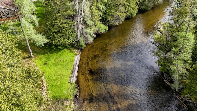 370 W Park Dr, Grayling, MI 49738 - bird's eye view