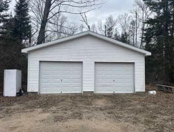 29098 W H 40, Moran, MI 49760 - view of detached garage