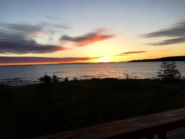 3199 S Lake Shore Dr, Bois Blanc, MI 49775 - water view
