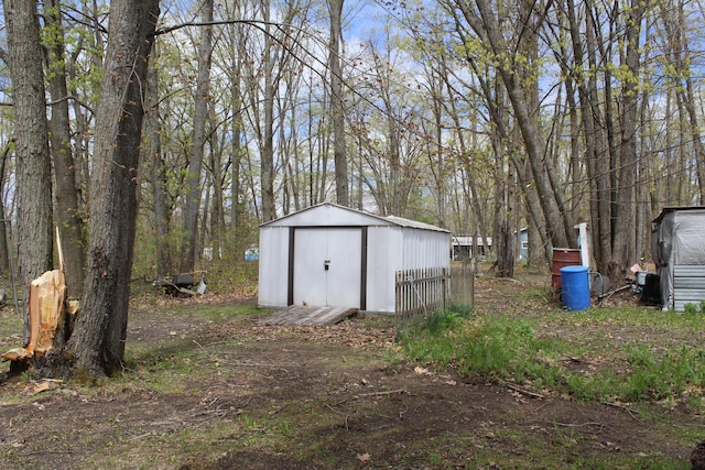 4541 Wills Rd, Lewiston, MI 49756 - view of shed