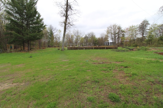 7844 Gilbert Trl, Grayling, MI 49738 - view of grassy yard