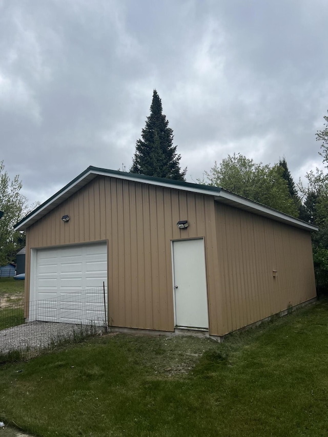 1828 Higgins, Saint Helen, MI 48656 - detached garage featuring driveway