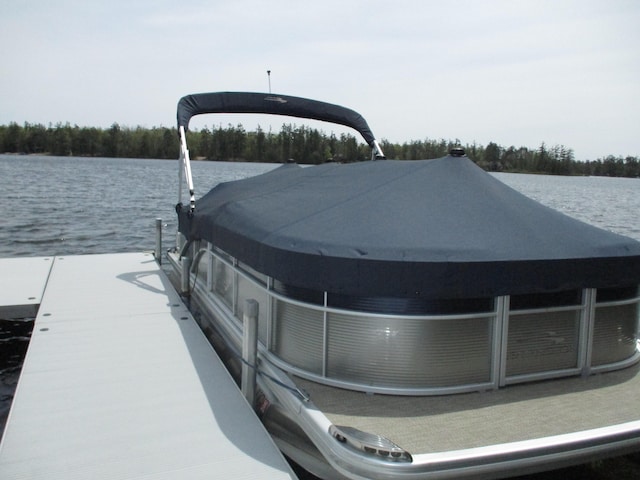 5622 Vacationland Dr, Lewiston, MI 49756 - dock area featuring a water view
