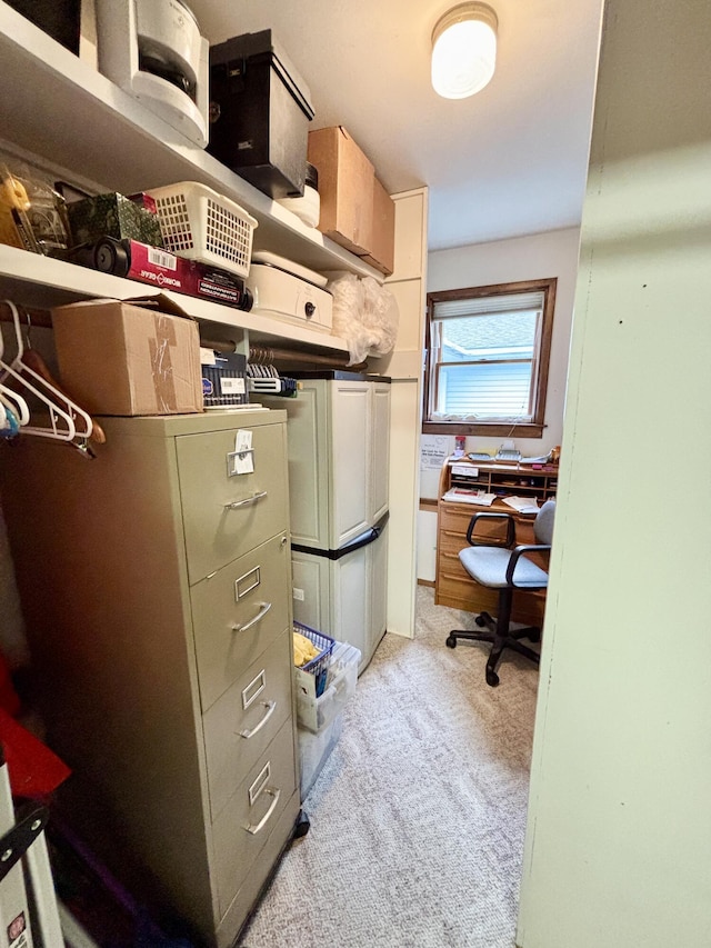 5356 Spruce Dr, Lewiston, MI 49756 - office with light colored carpet