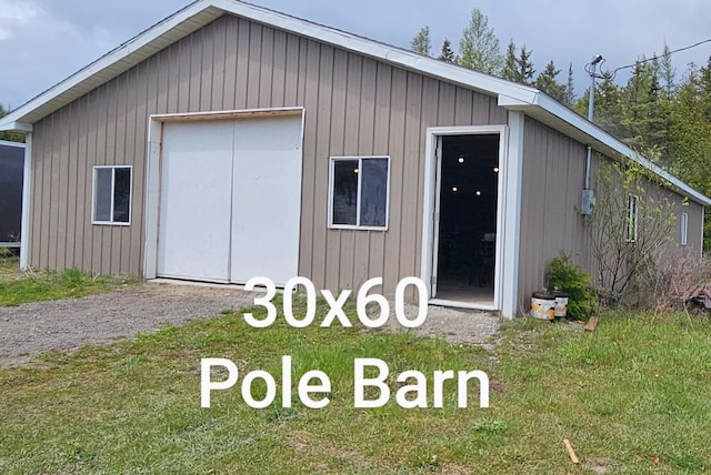 2460 Hamilton Rd, Alpena, MI 49707 - view of outdoor structure