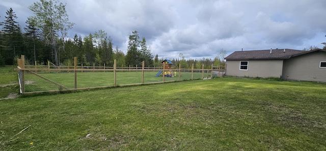2460 Hamilton Rd, Alpena, MI 49707 - view of yard with a playground
