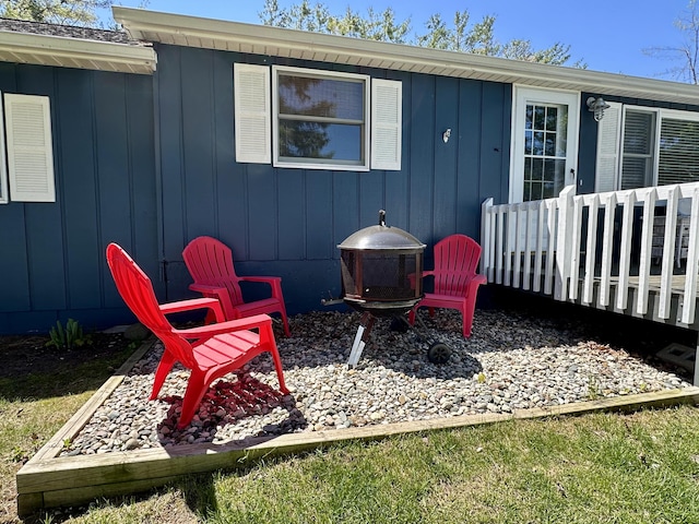 9452 M33, Cheboygan, MI 49721 - view of patio featuring a deck