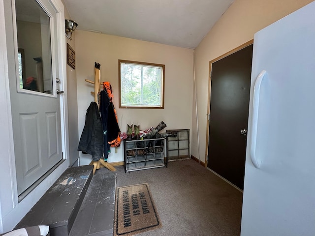 1085 Five Lakes Rd, Gaylord, MI 49735 - entryway with carpet floors