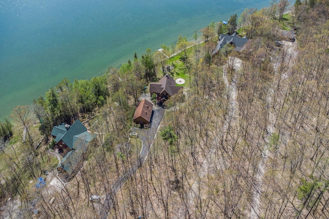 10924 E Grand Lake Rd, Presque Isle, MI 49777 - aerial view of property and surrounding area