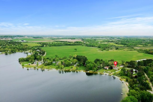 4348 W Lakeside Dr, West Branch, MI 48661 - drone / aerial view of a large body of water