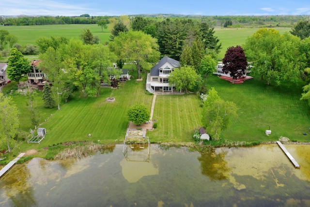 4348 W Lakeside Dr, West Branch, MI 48661 - overview of rural landscape