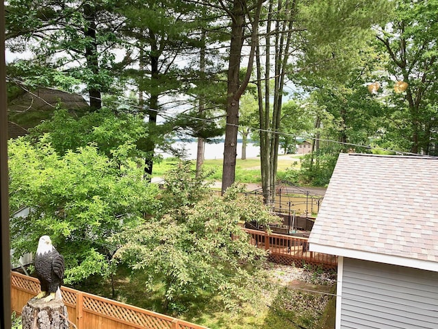 132 16th St, Prudenville, MI 48651 - view of yard with a deck