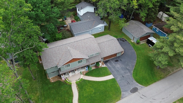 132 16th St, Prudenville, MI 48651 - view from above of property